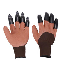 Load image into Gallery viewer, Garden Gloves With Claws ABS Plastic Garden Rubber Gloves Gardening Digging Planting Durable Waterproof Work Glove Outdoor
