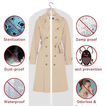 Load image into Gallery viewer, 3pcs/set Garment Bag Suit coat dress clothing protection dust cover PEVA Proof storage organizer for Closet transparent clothes Cover

