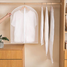 Load image into Gallery viewer, 3pcs/set Garment Bag Suit coat dress clothing protection dust cover PEVA Proof storage organizer for Closet transparent clothes Cover
