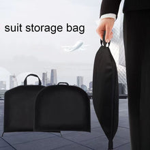 Load image into Gallery viewer, Garment Suit Bag for Travel and Storage with Zipper and Carry Handles Suits Tuxedos Dresses Coats Protect Dust Cover
