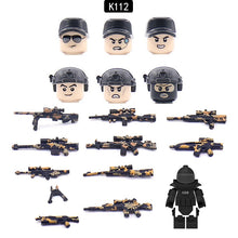 Load image into Gallery viewer, Ghost Commando Special Forces Building Blocks Army Soldier Figures Military Weapon Vest Bricks Accessories Children's Toys
