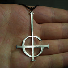 Load image into Gallery viewer, Ghost bc Nameless Ghoul Necklace Pendant Ghost Band Grucifix Papa Emeritus Patch Jewelry
