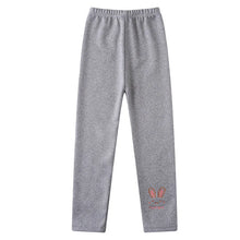 Load image into Gallery viewer, Girls Leggings Autumn Winter Thick Warm Plus Cute Fond Rabbit Children Kids Baby Bottom Part Pants
