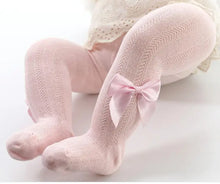 Load image into Gallery viewer, Girls Tights Winter Pantyhose Baby infant Child Thick Warm Stockings Bowknet Kids Tights Baby Panty Maillot

