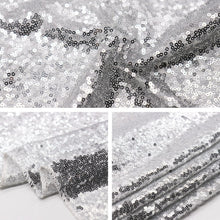 Load image into Gallery viewer, Glitter Sequin Table Cloth Rectangular Table Cover Rose Gold Tablecloth For Wedding Birthday Party Home Decoration Custom Size

