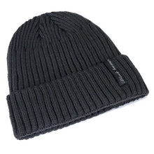 Load image into Gallery viewer, New Unisex Letter Warm Winter Hats Stylish Add Fur Lined Soft Beanie Cap Thick Winter Knitted Hats For Men &amp; Women Dropshipping
