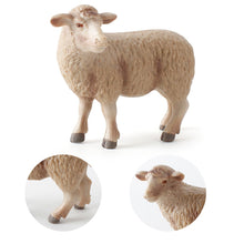 Load image into Gallery viewer, Simulated Zoo Sheep Model Farm Animals Action Figure Children Kids Dolls Toy Cute Sheep Figurine Collection Toys Gift Home Decor

