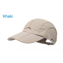 Load image into Gallery viewer, Waterproof Outdoor Sport Baseball Cap Unisex Spring Summer Quick Drying Hat Breathable Cap Foldable Cycling hat Sun Protection

