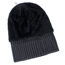 Load image into Gallery viewer, New Unisex Letter Warm Winter Hats Stylish Add Fur Lined Soft Beanie Cap Thick Winter Knitted Hats For Men &amp; Women Dropshipping
