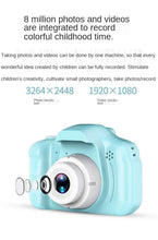 Load image into Gallery viewer, X2 Children's Camera 2.0-Inch Screen Children's Digital Camera Portable Cartoon SLR Camera
