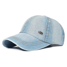 Load image into Gallery viewer, Vintage Washed Cotton Baseball Cap Men Women Denim Dad Hat Adjustable Trucker Style Low Profile
