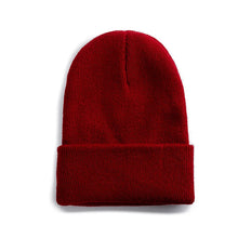 Load image into Gallery viewer, Unisex Multicolor Autumn &amp; Winter Beanie Hat Men Basic Daily Beanie Women Soft Knitted Hat Elegant All-match Streetwear Cap
