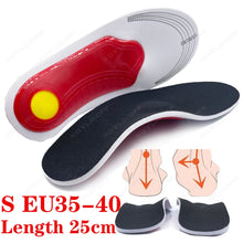 Load image into Gallery viewer, Insole Premium Orthotic High Arch Support s Gel Pad 3D Arch Support Flat Feet For Women Men Orthopedic Work s Sole Foot Pain shoe pads
