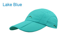 Load image into Gallery viewer, Spring Summer Outdoor Sport Baseball Cap Quick Drying Hat Unisex Waterproof Breathable Cap Foldable Cycling hat Sun Protection
