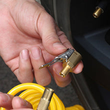 Load image into Gallery viewer, 1pc Car Pump Auto Repair Tool Valve Clip 8mm Air Pump Chuck Clip Car Truck Tyre Tire Inflator Valve Connector Car Open Brass
