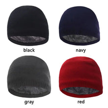 Load image into Gallery viewer, Skullies Beanies Men Knitted Hat Winter Hats For Women Caps Men's Winter Beanie Gorro Warm Thick Fur Bonnet Homme Skull Hat Cap
