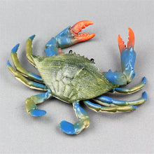 Load image into Gallery viewer, 2pcs/set Simulation Mini Crab Collection Child Figurine Animal Model Home Decor Kids Toys Realistic Sea Animal Modern Model Accessories
