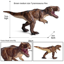 Load image into Gallery viewer, Tyrannosaurus model Blue Tyrannosaurus Jurassic simulation solid animal model decorative items educational toys
