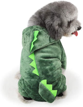 Load image into Gallery viewer, Pet Dog Pajamas Clothes Soft Warm Fleece Dogs Jumpsuits Clothing for Small Dogs Puppy Cats Chihuahua Yorkshire Costume Coat
