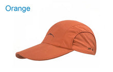 Load image into Gallery viewer, Spring Summer Outdoor Sport Baseball Cap Quick Drying Hat Unisex Waterproof Breathable Cap Foldable Cycling hat Sun Protection
