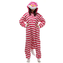 Load image into Gallery viewer, Winter Adult Animal Mike Duck Onesies Shark Cat Fox Kigurumi Pajamas Monkey Cartoon Costumes Jumpsuits Christmas Hooded

