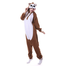 Load image into Gallery viewer, Winter Adult Animal Mike Duck Onesies Shark Cat Fox Kigurumi Pajamas Monkey Cartoon Costumes Jumpsuits Christmas Hooded
