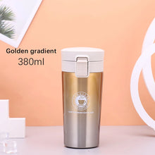 Load image into Gallery viewer, HOT Premium Travel Coffee Mug Stainless Steel Thermos Tumbler Cups Vacuum Flask Thermo Water Bottle Tea Mug Thermocup Bottle
