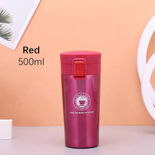 Load image into Gallery viewer, HOT Premium Travel Coffee Mug Stainless Steel Thermos Tumbler Cups Vacuum Flask Thermo Water Bottle Tea Mug Thermocup Bottle
