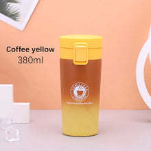 Load image into Gallery viewer, HOT Premium Travel Coffee Mug Stainless Steel Thermos Tumbler Cups Vacuum Flask Thermo Water Bottle Tea Mug Thermocup Bottle

