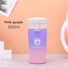 Load image into Gallery viewer, HOT Premium Travel Coffee Mug Stainless Steel Thermos Tumbler Cups Vacuum Flask Thermo Water Bottle Tea Mug Thermocup Bottle
