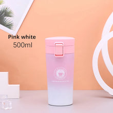 Load image into Gallery viewer, HOT Premium Travel Coffee Mug Stainless Steel Thermos Tumbler Cups Vacuum Flask Thermo Water Bottle Tea Mug Thermocup Bottle
