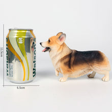 Load image into Gallery viewer, Oenux Lovely Corgi Simulation Dog Animals Action Figures Baby Running Corgi Model Figurine PVC Lifelike Collection Cute Kid Toy
