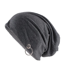Load image into Gallery viewer, New Style Fashion Adult Unisex Solid Hat With Hoop Casual Women Warm Beanies Novelty Men Gorros Sport Bonnet Outdoor Hats
