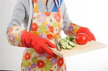 Load image into Gallery viewer, Waterproof Household  Dishwashing Glove Water Dust Stop Cleaning Rubber Glove
