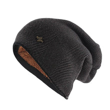 Load image into Gallery viewer, New Fashion Adult Men Winter Warm Hat For Unisex Knitted Casual Beanies Skullies Cotton Wool Hats   Outdoor Solid Gorros
