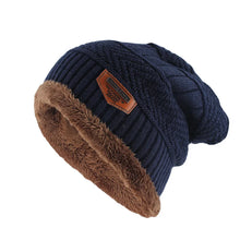 Load image into Gallery viewer, New Winter Warm Beanies Skullies Fashion Adult Men Letter Wool Hat Cotton Top Women Knitted Bone Soft Male Bonnet Unisex Hats
