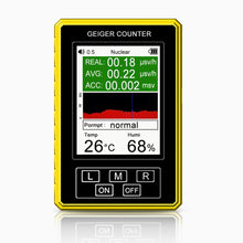 Load image into Gallery viewer, Handheld Digital Display Electromagnetic Radiation Nuclear Detector EMF Geiger Counter Full-functional High Precision Tester
