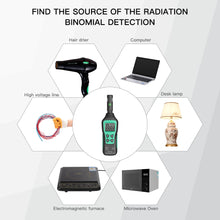 Load image into Gallery viewer, Handheld Radiometer Detector Monitor Meter Electromagnetic Radiation Detector Monitor Household High Precision Wave Tester Emf
