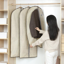 Load image into Gallery viewer, Hanging Garment Coat Outer Dress Suit Clothes Dust-proof Cover with Zipper Clothes Organizer Storage Bags Protect Dust Cover
