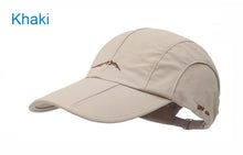 Load image into Gallery viewer, Spring Summer Outdoor Sport Baseball Cap Quick Drying Hat Unisex Waterproof Breathable Cap Foldable Cycling hat Sun Protection
