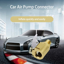 Load image into Gallery viewer, 1pc Car Pump Auto Repair Tool Valve Clip 8mm Air Pump Chuck Clip Car Truck Tyre Tire Inflator Valve Connector Car Open Brass
