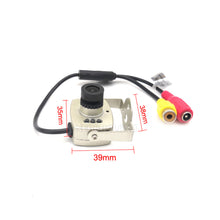 Load image into Gallery viewer, Hd 700TVL Cmos Kleur Kleine Mini Metalen Analoge Camera 850nm Infrarood 5M Nachtzicht Av Video Surveillance Security Camera
