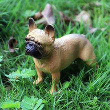Load image into Gallery viewer, Oenux Lovely French Bulldog Animals Cute Puppy Sleep Lazy Dog Action Figures Model Figurine PVC Home Decoration Education Toy
