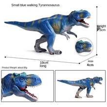 Load image into Gallery viewer, Tyrannosaurus model Blue Tyrannosaurus Jurassic simulation solid animal model decorative items educational toys
