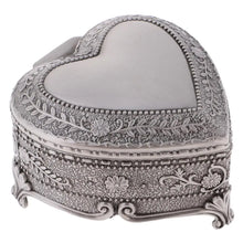 Load image into Gallery viewer, Heart Jewelry Box Container Retro Jewelry Container Trinket Case Holder Organizer  Storage European Style for Home Decor
