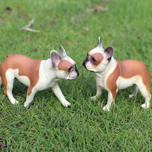 Load image into Gallery viewer, Oenux Lovely French Bulldog Animals Cute Puppy Sleep Lazy Dog Action Figures Model Figurine PVC Home Decoration Education Toy
