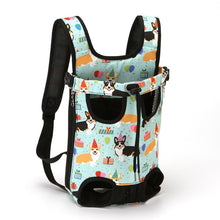 Load image into Gallery viewer, High Quality Pet Carrier Backpack Folding Dog Cat Bag Canvas Denim Bag For Small Dog Cat Carrier Fashion Harnes De Perro Mochila
