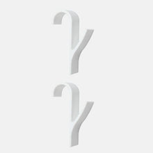 Load image into Gallery viewer, Fishhook Hanger For Heated Towel Radiator Rail Clothes Hanger Bath Hook Holder Percha Plegable Scarf Hanger
