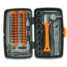 Load image into Gallery viewer, Home Hand Tool 38pcs Sleeve Screwdriver Set Ratchet Wrench Socket Spanner Drill Combination Kit Car Bike Rapid Repair Tools
