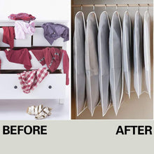 Load image into Gallery viewer, Hot Clothes Dust Cover Hanging Garment Dress Clothes Suit Coat Storage Bags Transparent Wardrobe Washable Clothing Bag

